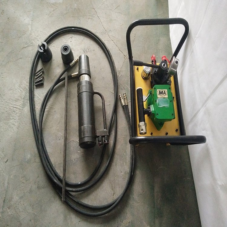 矿用手动液压锚索张拉机厂家 锚索张拉机具 液压锚索退锚器