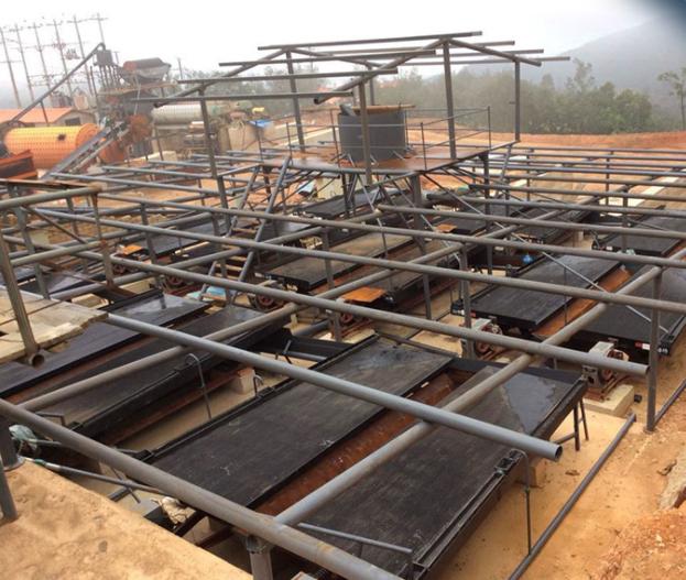 矿业沙金6S水力选矿设备 大槽小槽钢淘金摇金床 高回收率选矿摇床