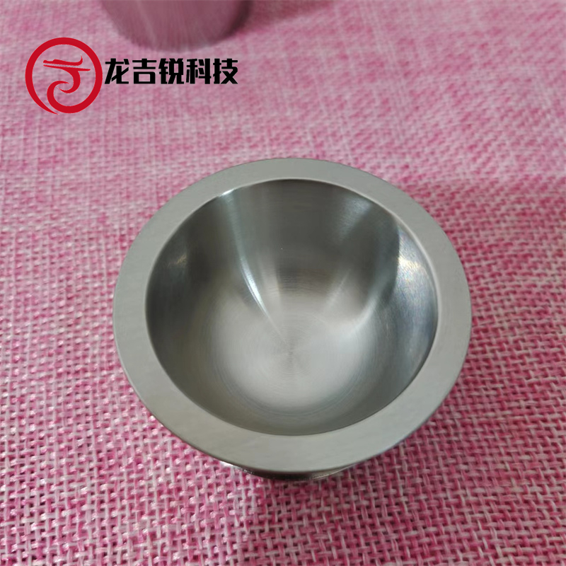 龙吉锐科技W1高纯度钨坩埚 冶金专用钨器皿 钨盒 可定制加工