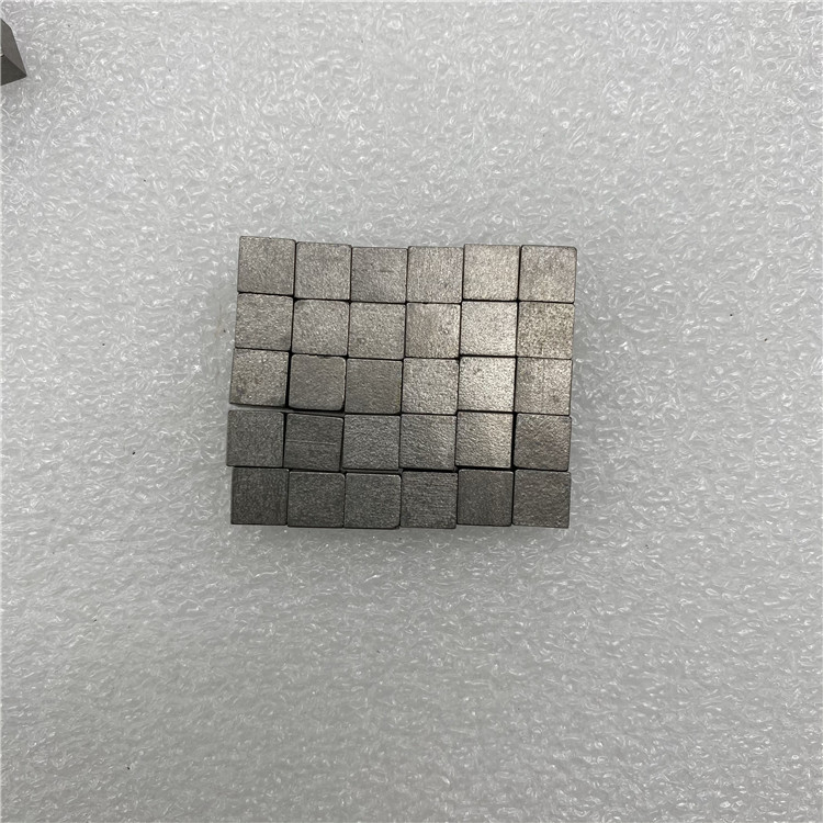 钨镍铁合金 屏蔽立方块8*8mm钨合金配重块 工用W152钨镍铜板加工