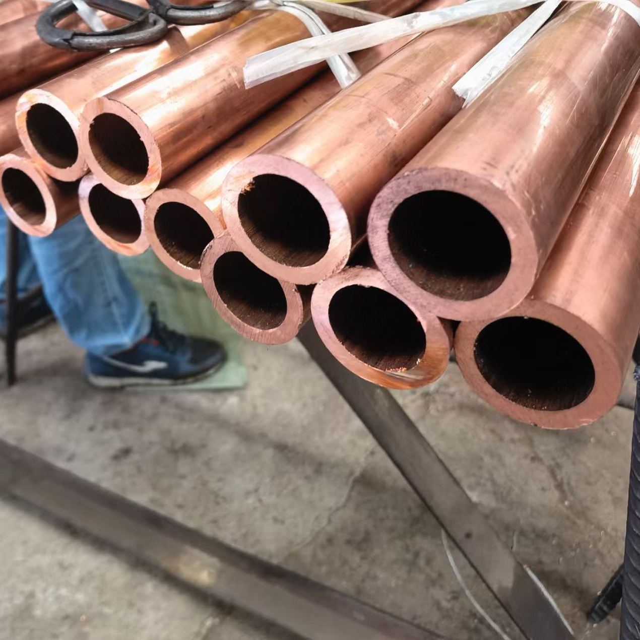 销售TU1铜管 镀锡铜排铜棒 紫铜软连接 接地铜排C1100铜板可加工