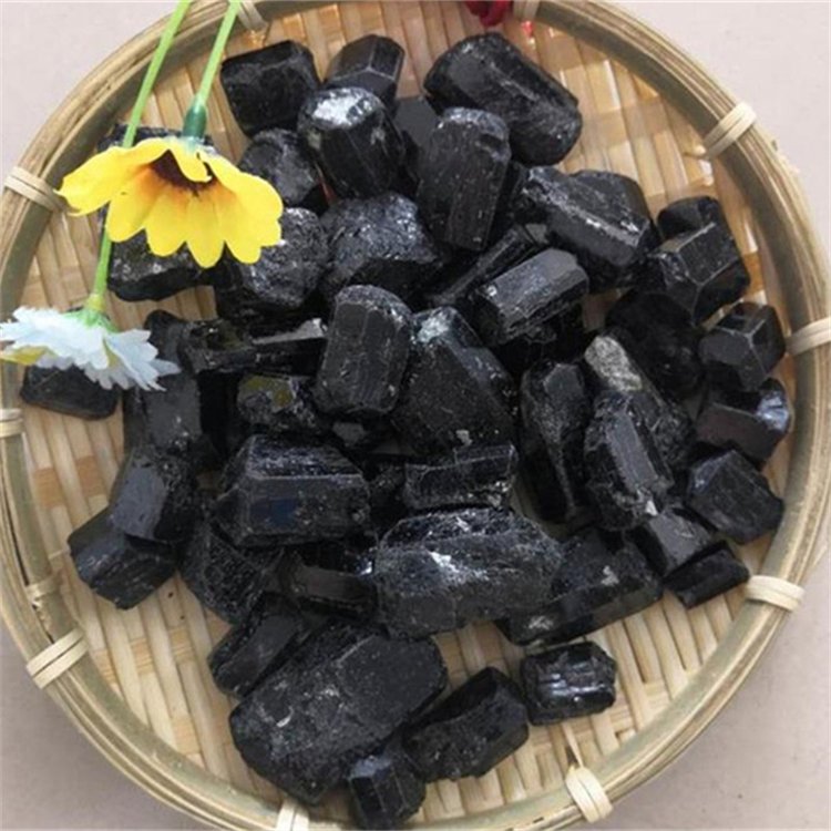 净化水质用 汗蒸房用 晶体柱型 电气石 多种规格 托玛琳石 源通