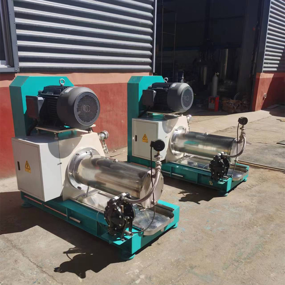 鲁冠化工 卧式砂磨机 油漆涂料砂磨生产设备不锈钢材质 厂家支持定制