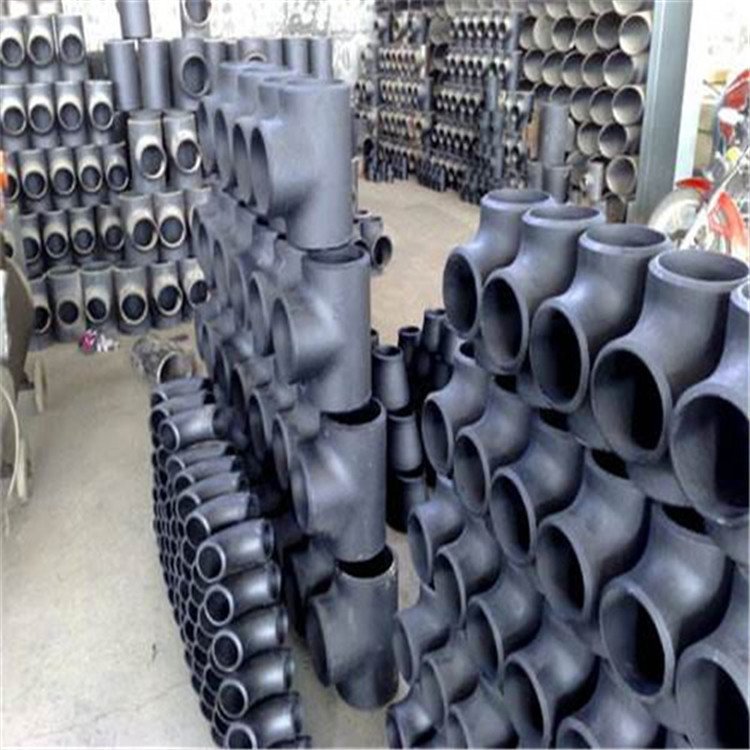 304卫生级不锈钢焊接三通 内外抛光对焊异径镜面食品级三通管件