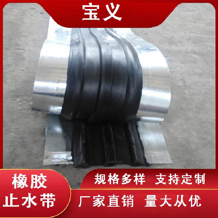 中埋651型橡胶止水带 宝义 钢边式 背贴式 隧道建筑工程用