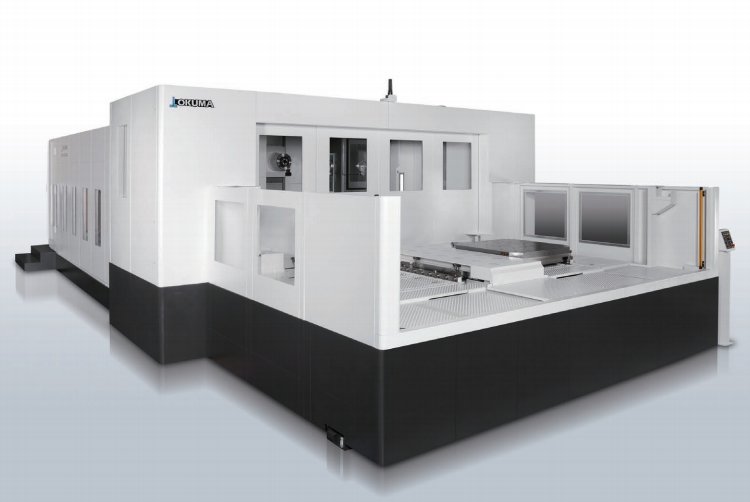 OKUMA大隈卧式加工中心MA-12500H 高效切削铁合金