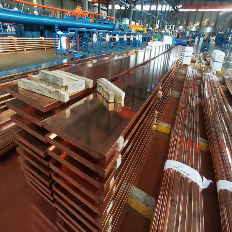 紫铜排 50*5接地铜排 可定制 30*3 40*4 耐压耐蚀 电力工程