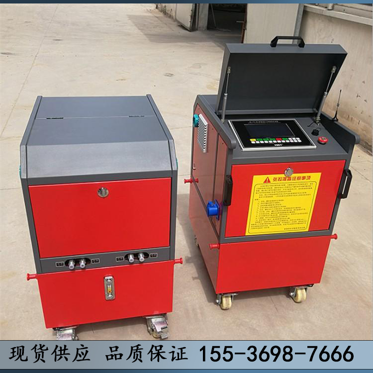 全自动智能张拉机 一拖四桥梁预应力张拉系统千斤顶