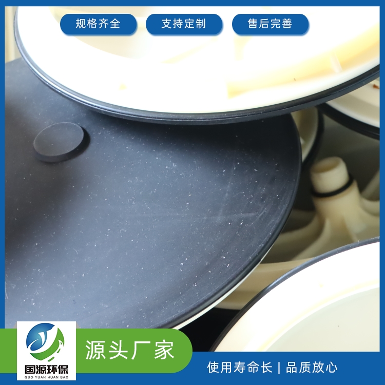产地货源 微孔曝气器 加厚膜片曝气头 抗氧化 国源环保