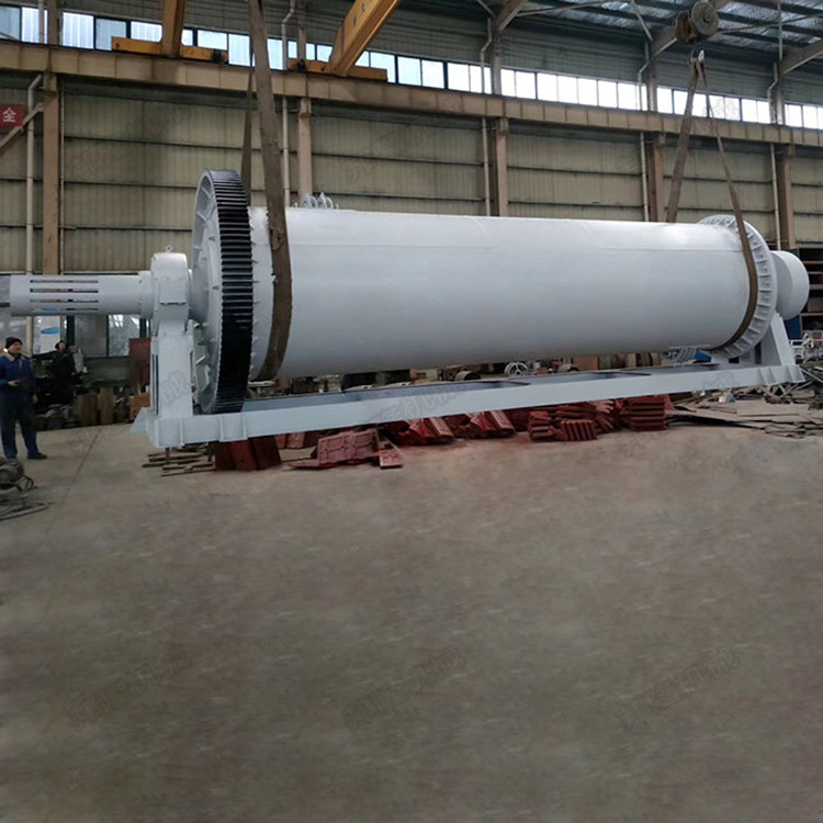 邦隆1500X6500环保陶瓷衬球磨机矿石干法卧式磨粉设备生产线