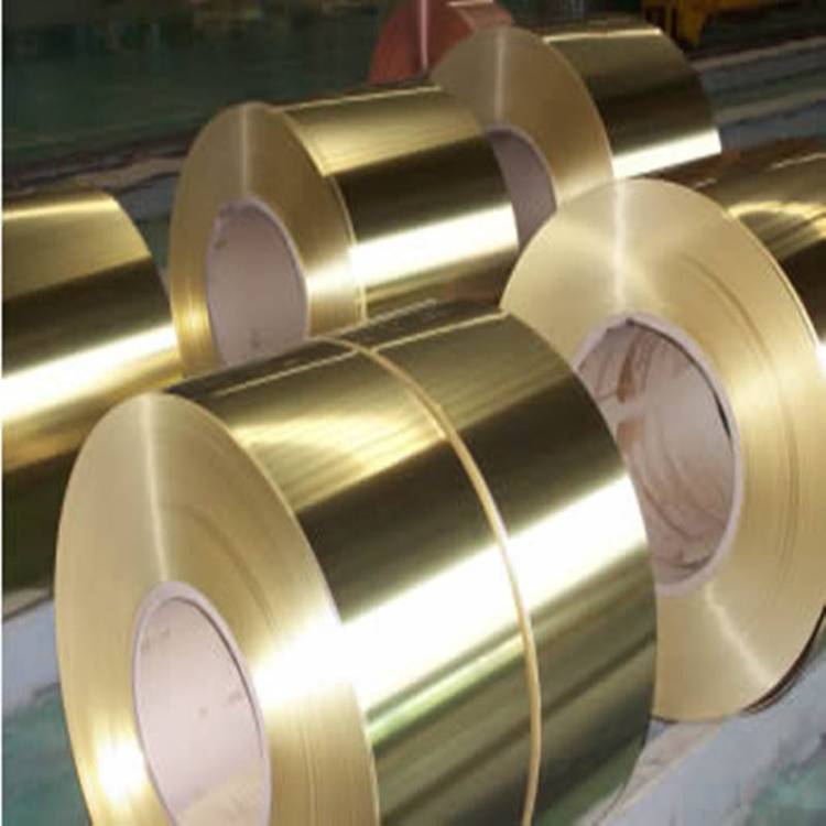 合金H68-EH特硬黄铜带 耐冲压黄铜带进口黄铜片 镀金铜带