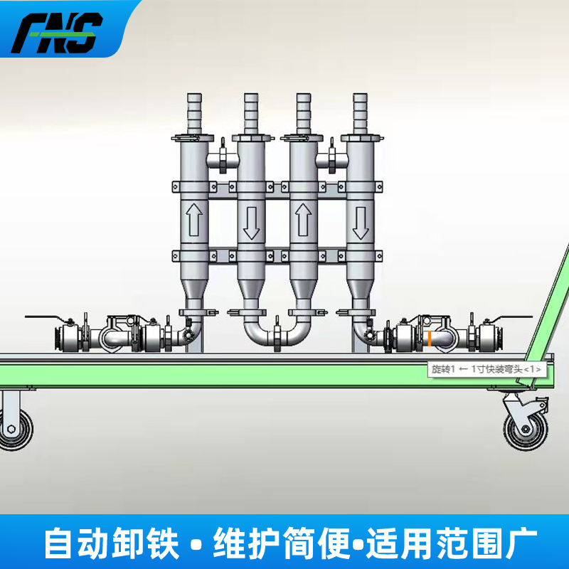 电磁除铁器 全自动化可移动强除磁小车电磁批量定制