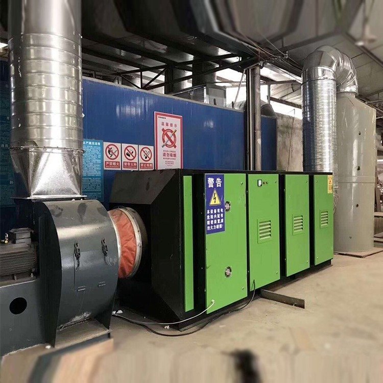 等离子除尘活性炭光氧催化废气处理一体机 瑞哲支持定制