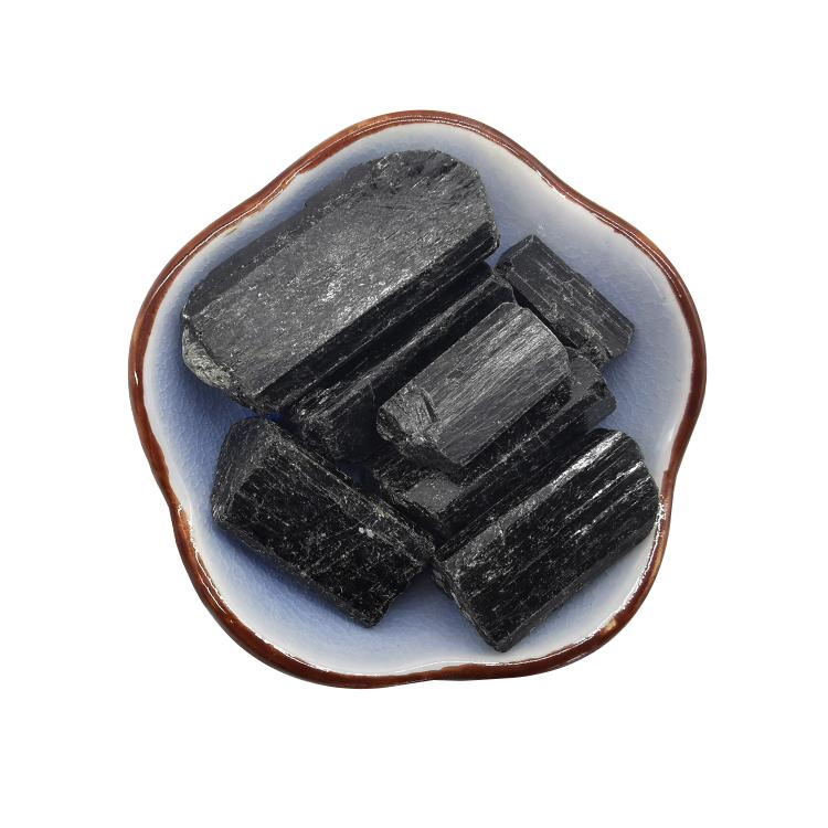 华邦供应新疆阿勒泰电气石 汗蒸房用 电气石原石 托玛琳颗粒