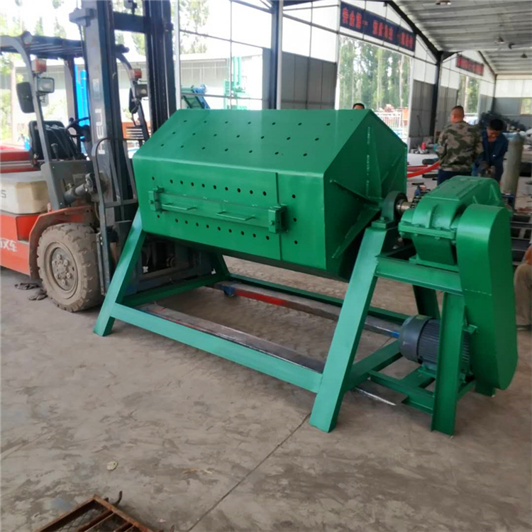 火烧铁可注水六角滚筒抛光机 石块鹅卵石去棱角研磨机