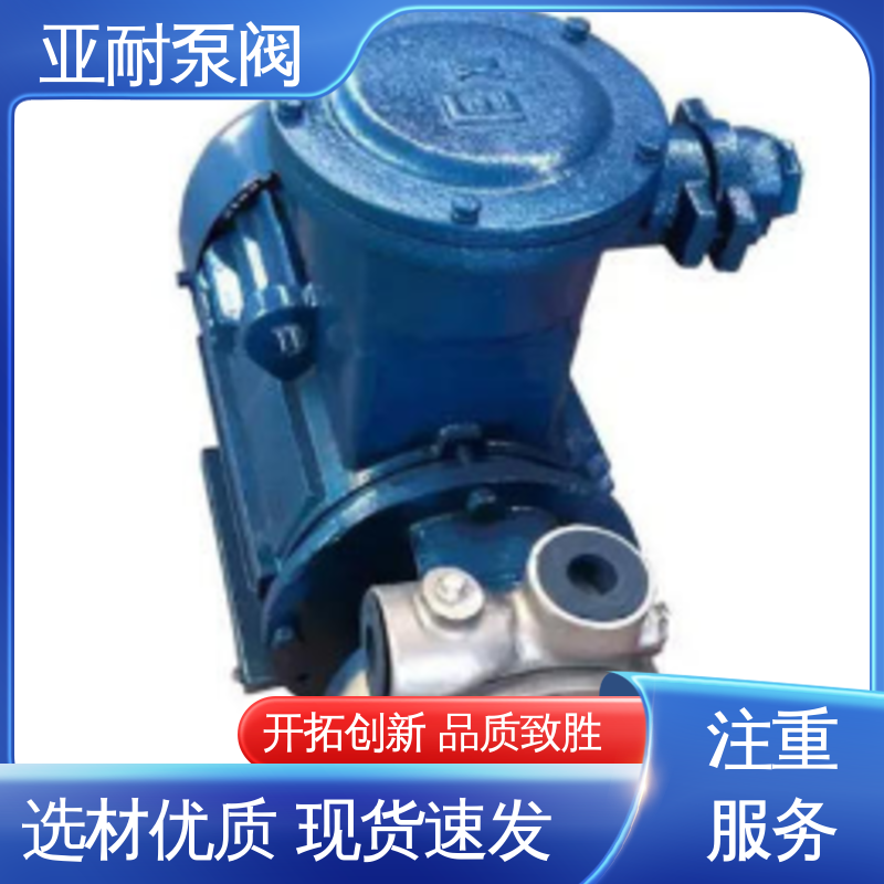 性能稳定 体积小重量轻 匠心打造 磁力旋涡泵 亚耐泵阀