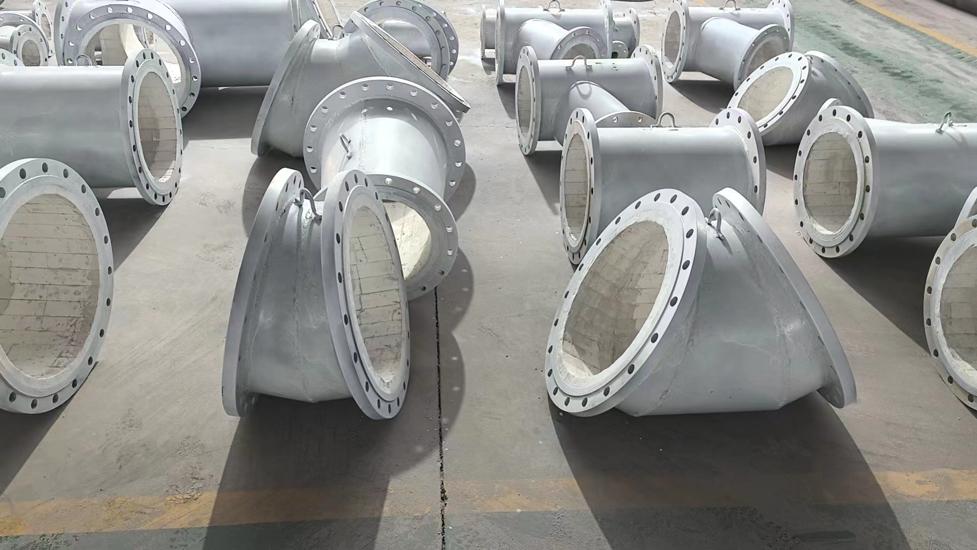 新盛牌 耐磨 陶瓷 双金属 刚玉陶瓷 弯头 325 碳化硅弯管 大弯 抗磨损