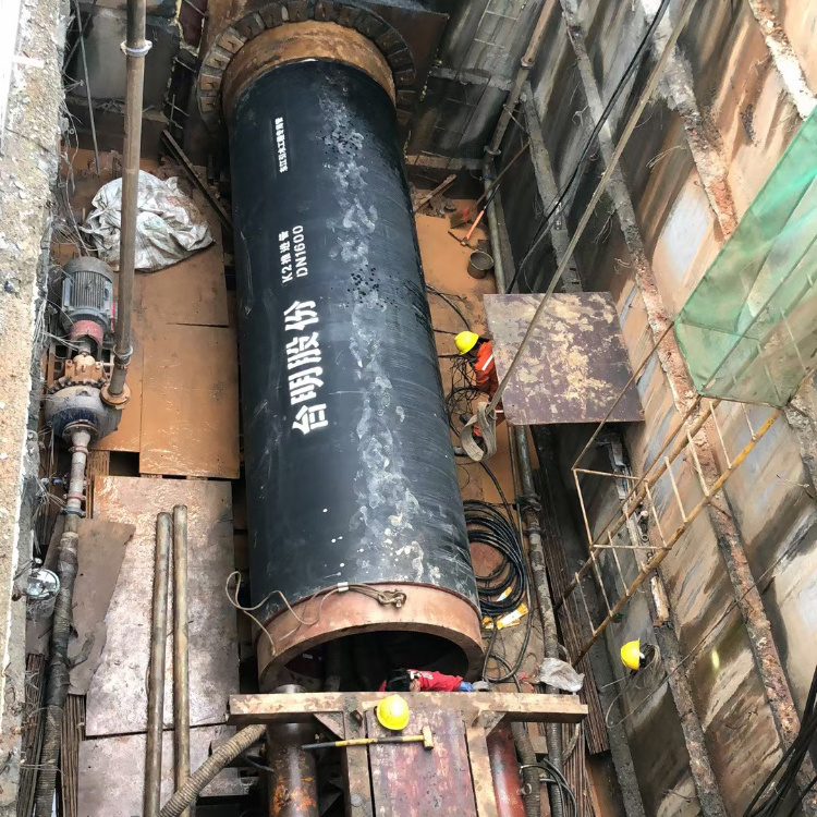 泥水平衡顶管施工 人工顶管 微型掘进机 设备先进