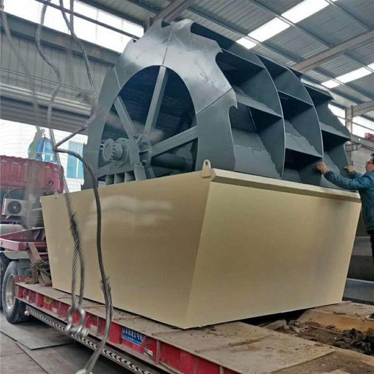 轮斗洗砂机 小型洗砂设备 裕顺XSD2816洗沙机生产线