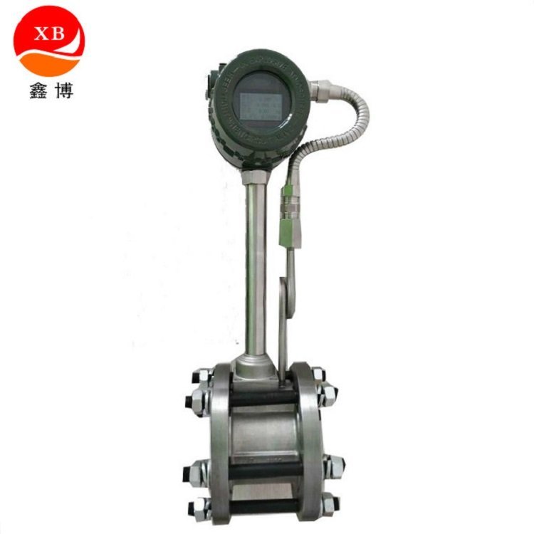 四氟涡街流量计 蒸汽贸易结算温压补偿测量 稳定性好
