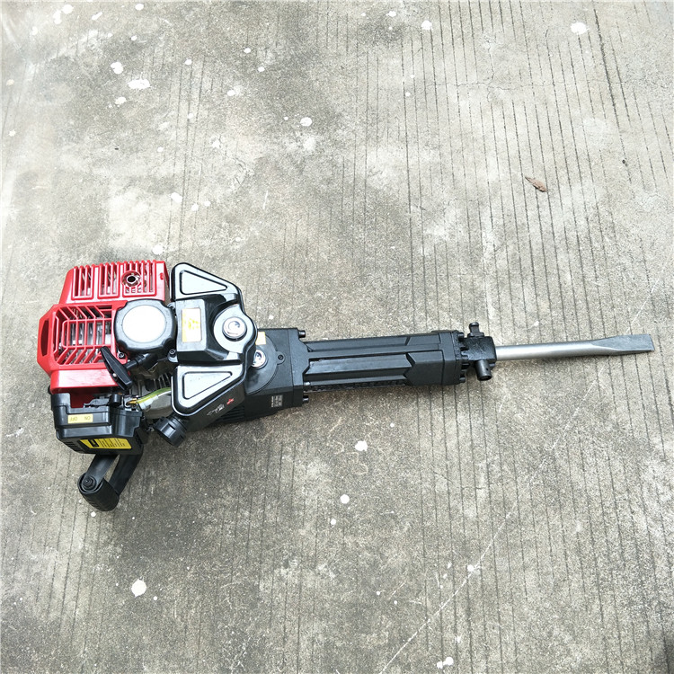 晨德 山石凿岩设备打孔机 汽油冲击钻 公路养护用破锤 四冲程油镐