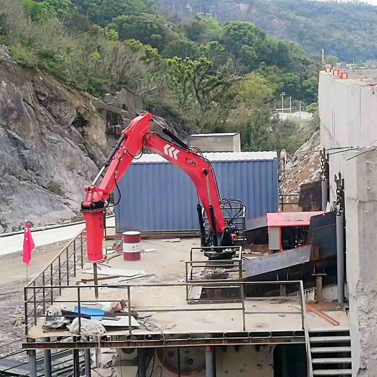 元征行液压破锤 矿山机械 二次破专用 钢材质