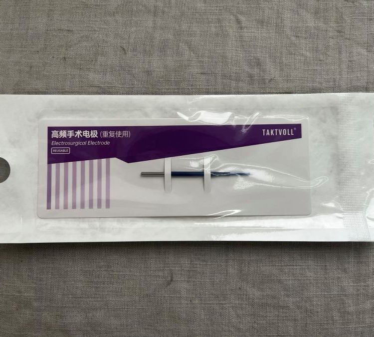 微创高频手术用钨针电极针型NCS014不粘连组织重复使用工作部3mm