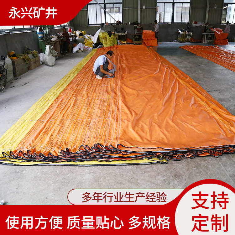 隧道用拉链正压导风筒 塑料涂覆布工程风筒 可按需制作