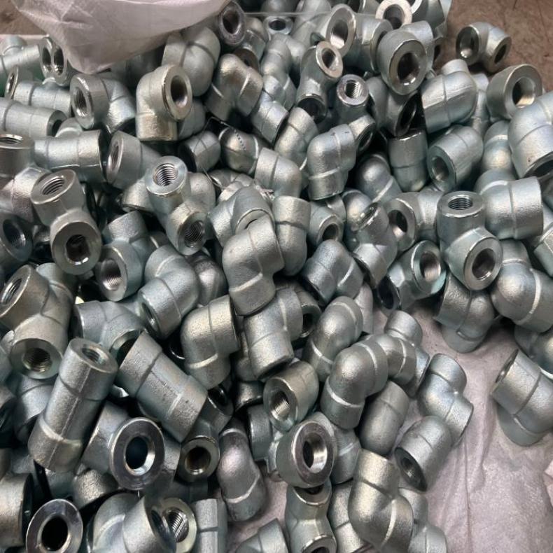 ASMEB16.11 90度承插弯头 管帽 45度斜三通 MSSSP-83活接头