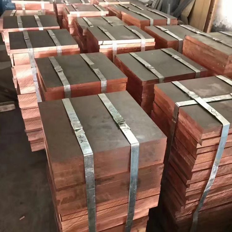 T1/T2紫铜板电解铜 纯铜铜材 国际标准Cu-FRHC铜板厂家批发