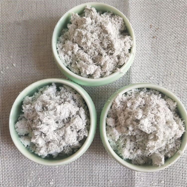 建筑材料添加石棉纤维喷涂棉 万竹矿业 保温石油化工石棉绒纤维