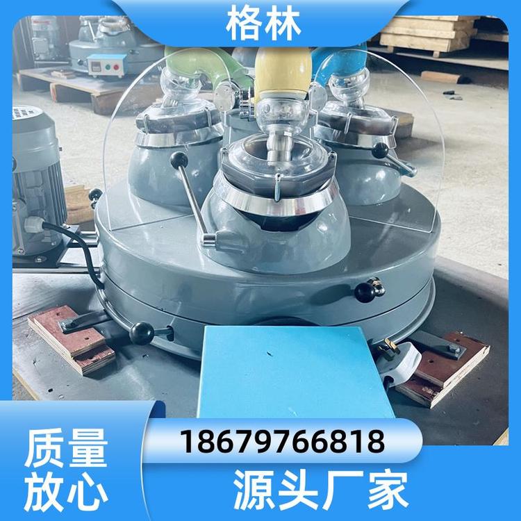 学校试验室小型磨矿机 三头玛瑙研磨机 操作简便 售后保修 格林
