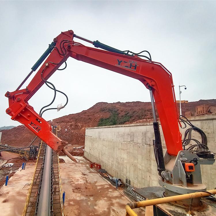 山东元征行厂家固定式石机BH500采石场用