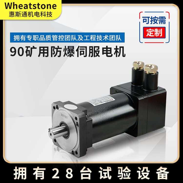 2.4Nm国产矿用防爆伺服电机惠斯通一对一定制电机厂