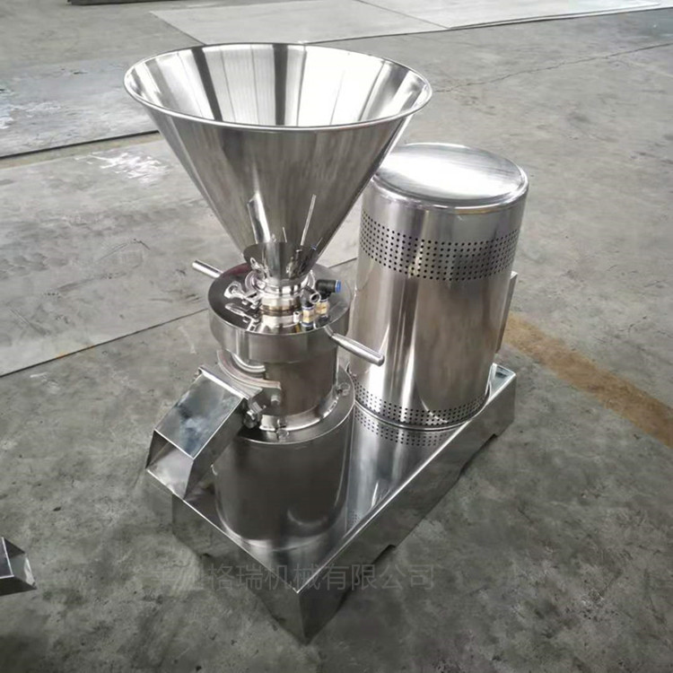 鲁格瑞食品级花生酱芝麻酱虾酱研磨机 骨泥机不锈钢胶体磨