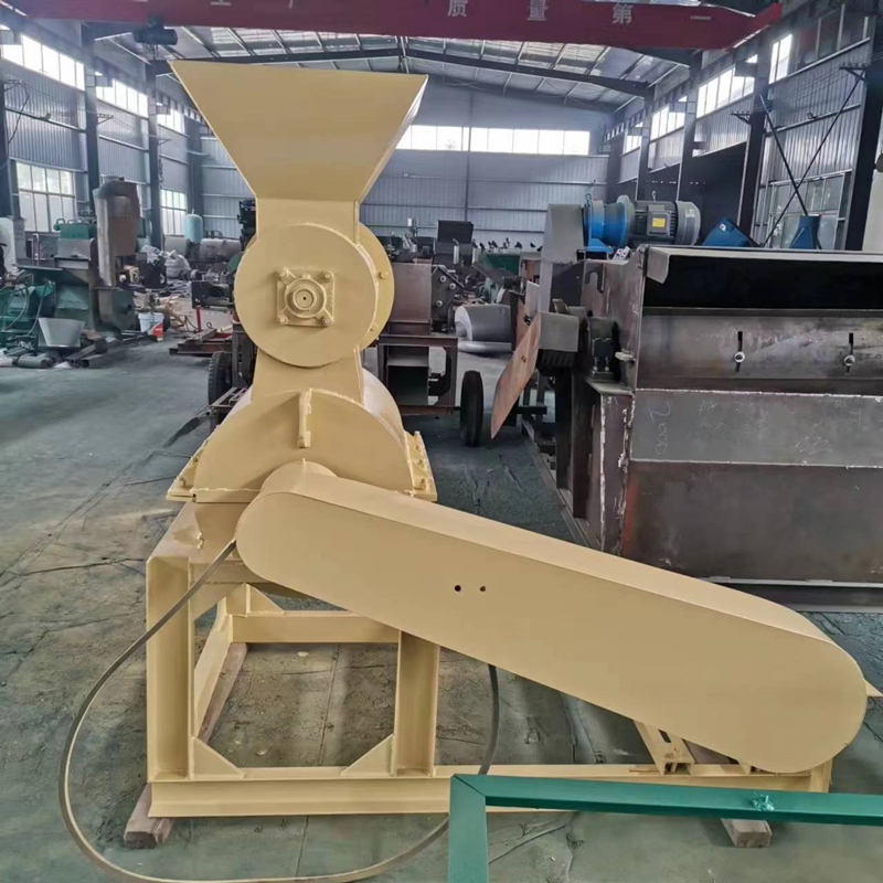 无筛网药渣有机肥破设备 高湿物料复混肥专用半湿物料粉机