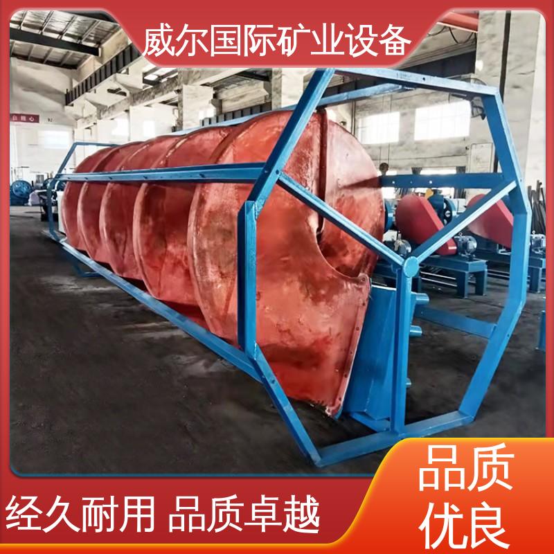 钽铌矿,聚脲螺旋溜槽,无需动力,耐磨,0.8-0.037mm