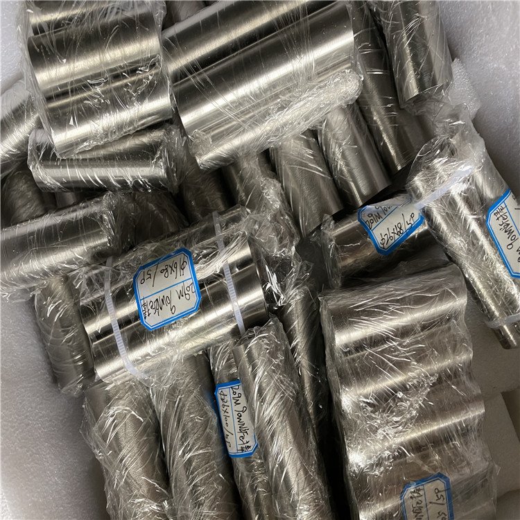 W152钨镍铜合金 钨基高比重合金 W93钨镍铜圆棒D4-50mm