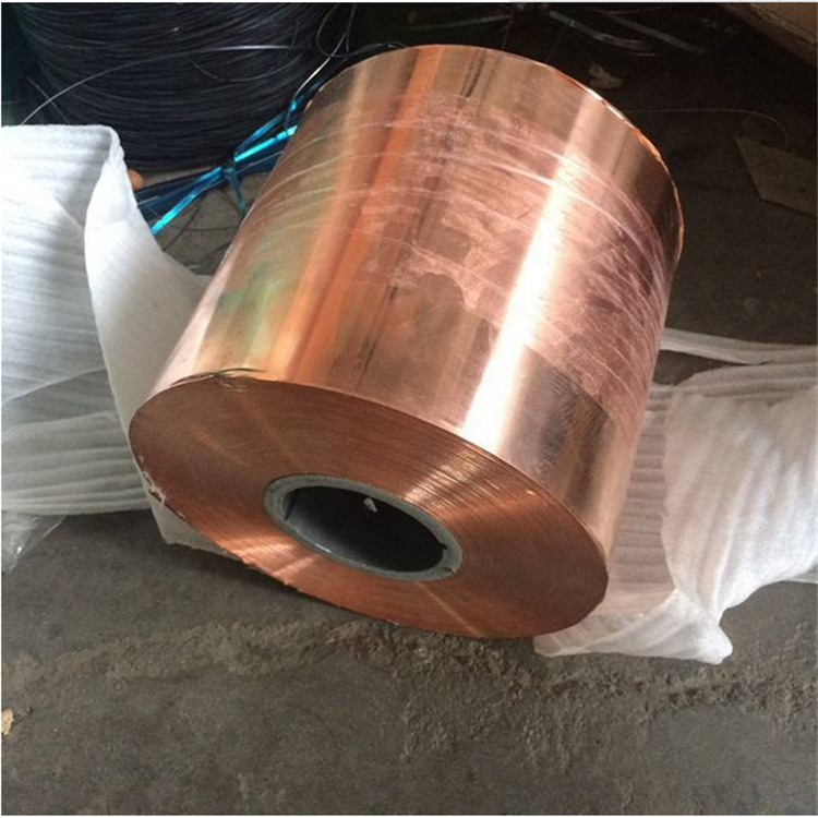 T1紫铜带厂家 C1100接地铜带0.1*300 光亮导电 压延铜箔 可零售