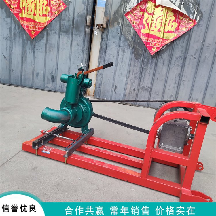 晨德 农田灌溉抽水泵 蜗壳式柴油拖车式混流泵 6寸高压喷灌泵