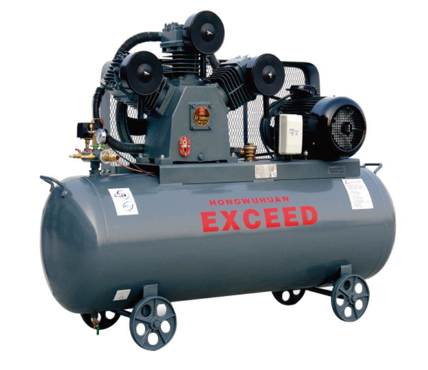 红五环集团HW系列风冷往复活塞空压机专利造型设计