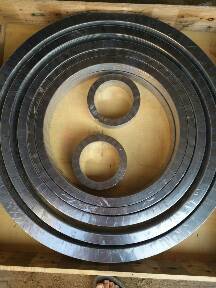 中振通定做异形金属缠绕垫片 可加工石墨 四氟 材质齐全