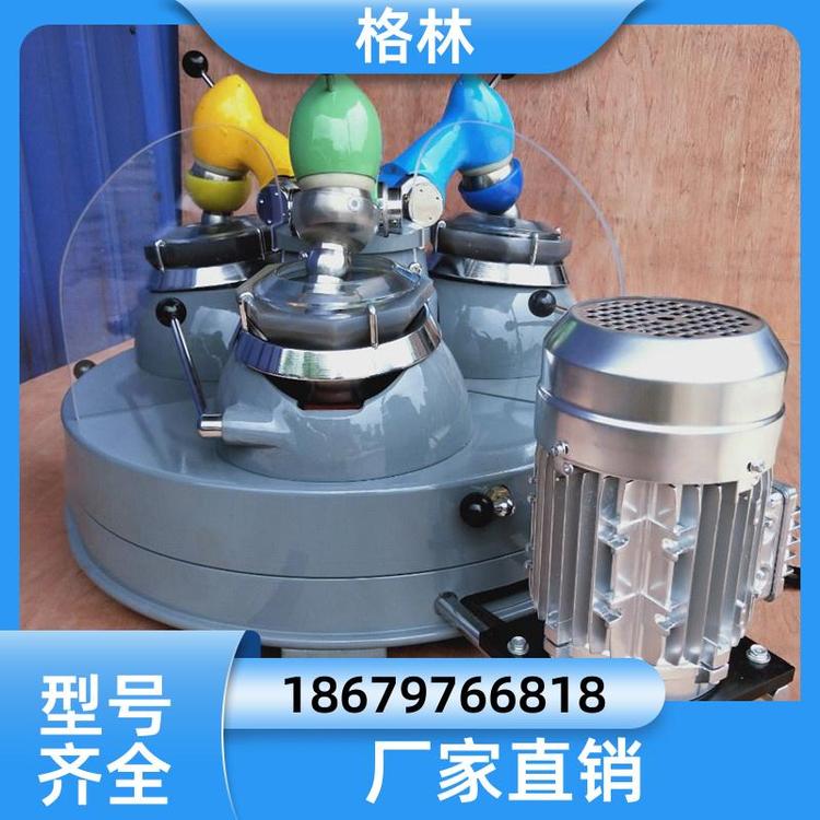 格林 仪器干式细磨矿料用 三头玛瑙研磨机 运行稳 诚信经营