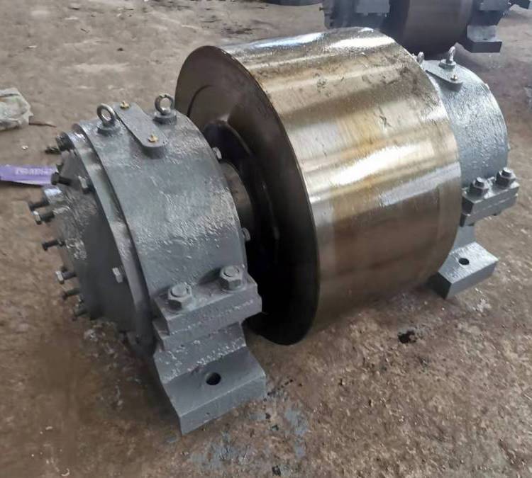 风力排料球磨机拖轮总成,端盖，中空轴，衬板,更换及维修,齿数269