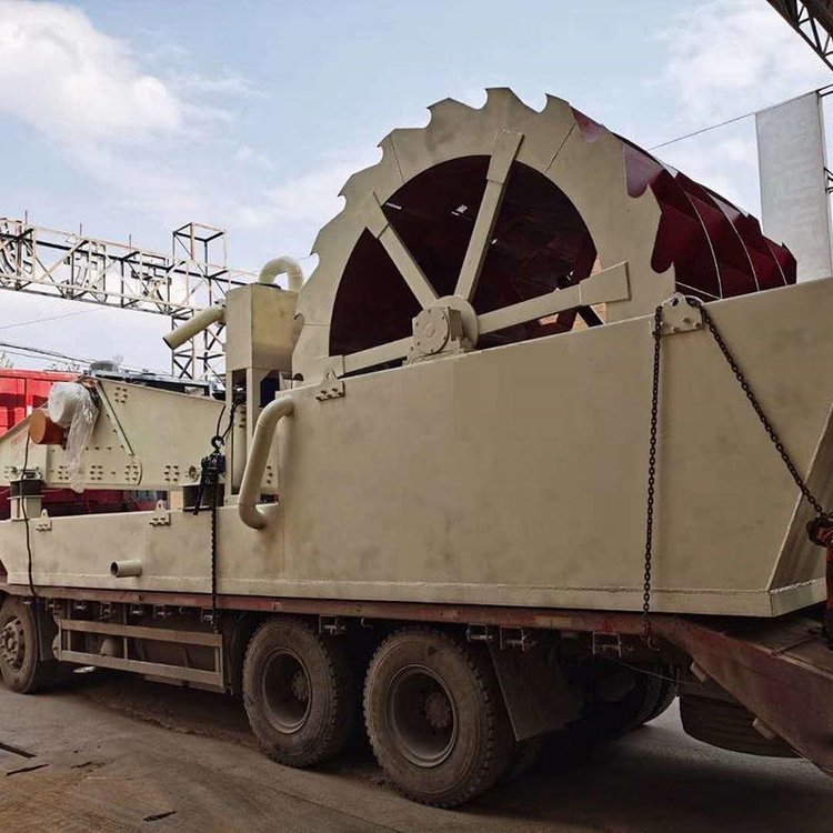 轮式洗砂机 裕顺XSD2816旋转式洗砂机械.使用寿命长