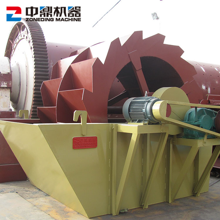 海沙清洗生产线 大型五排轮斗洗砂机 处理量大 结构简单 使用寿命长