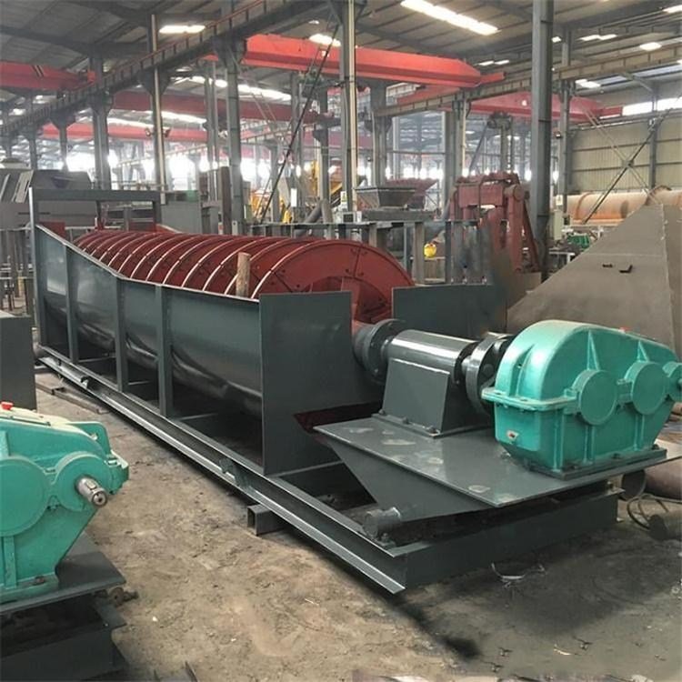 石英砂螺旋洗砂机 沙场洗沙机 双轴洗石机洗石子的机器