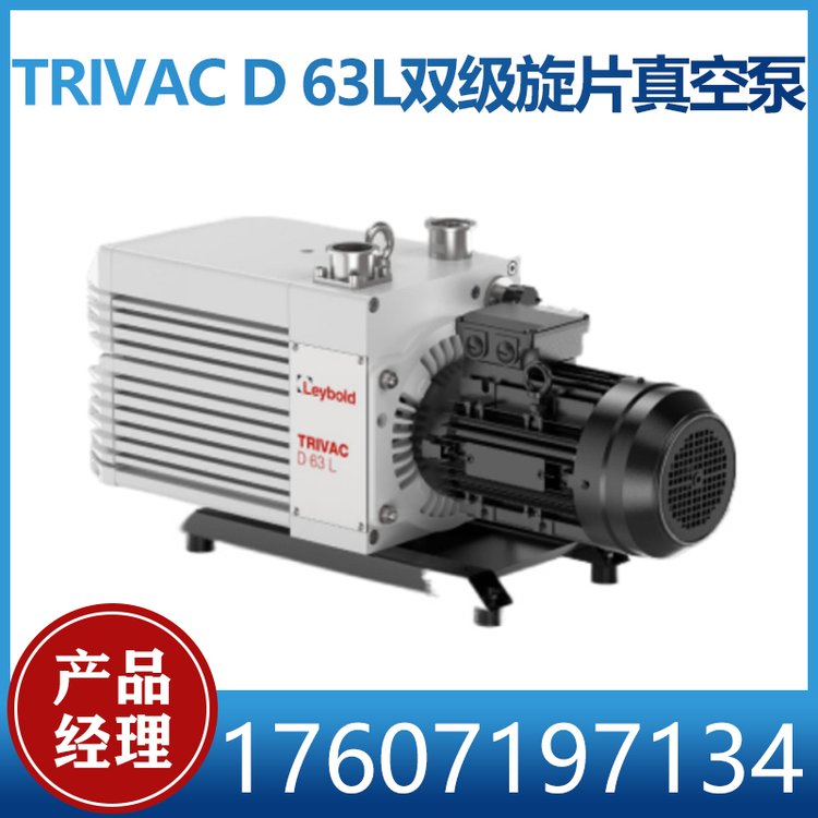Leybold莱宝TRIVAC D 63 L双级旋片真空泵油封泵维修保养羽众光科技