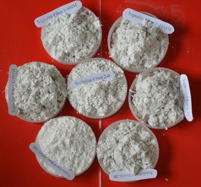 废水脱色海泡石纤维 万竹矿业 绝热吸声防火 密封衬垫石棉绒