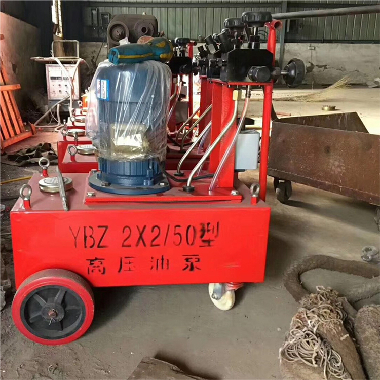 新疆巴音郭楞蒙古自治州 钢筋ZB4-500预应力张拉油泵 预应力张拉机眉山